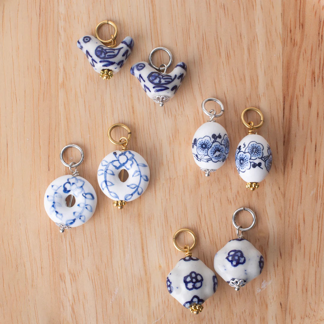 Porcelain Bead Charms