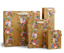 Load image into Gallery viewer, Holiday Garden Party Stripe Gift Bag: Medium
