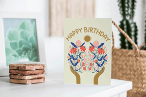 Birthday Flowers Card