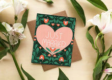 Load image into Gallery viewer, Just Married Card
