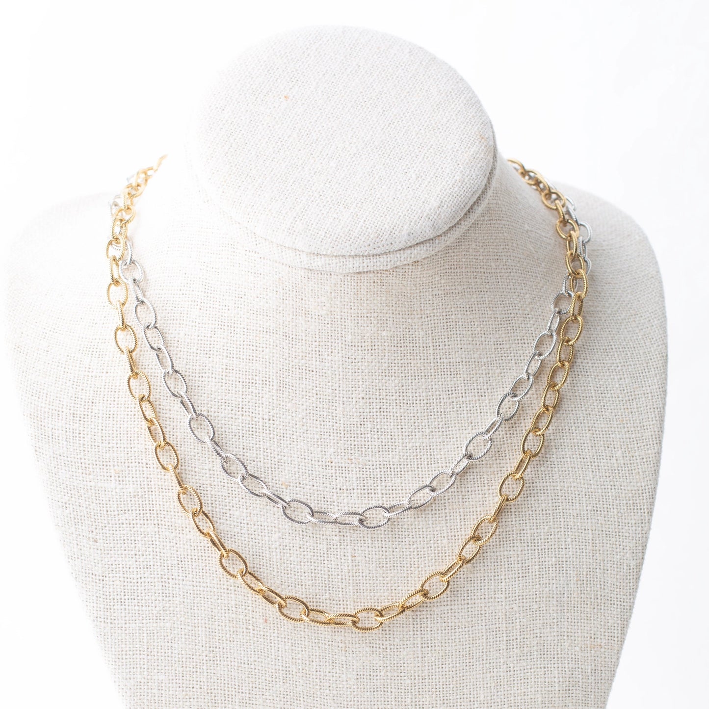 Chunky Textured Necklace Chain