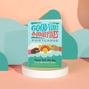 Good Vibes Postcard Book