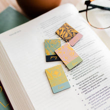 Load image into Gallery viewer, Dwell Magnetic Bookmark Set - Gold Foil
