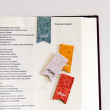 Load image into Gallery viewer, Dwell Magnetic Bookmark Set - Bright Floral
