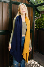 Load image into Gallery viewer, Cozy Double Tone Scarf: Lavender/Green
