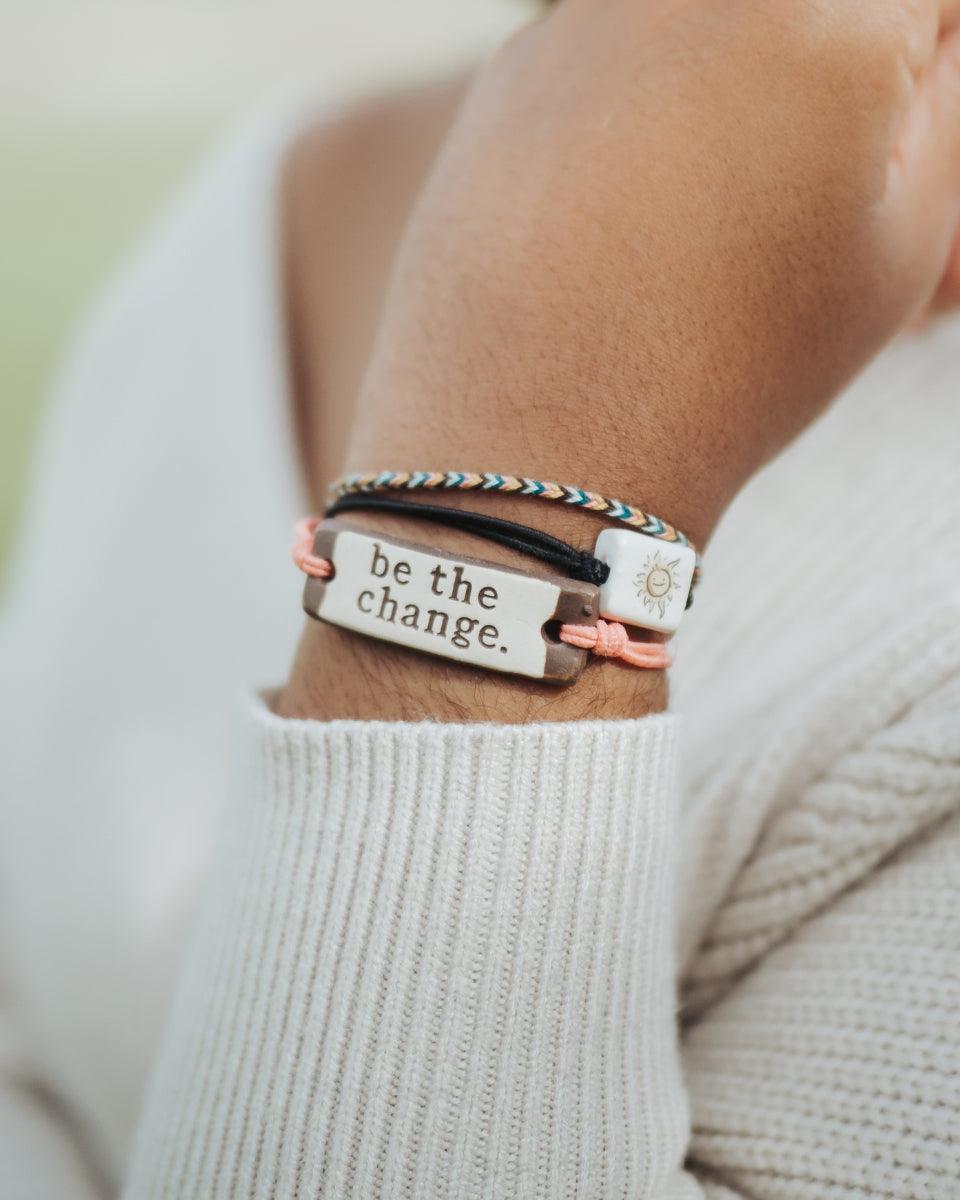 be the change. Original Bracelet - MudLOVE