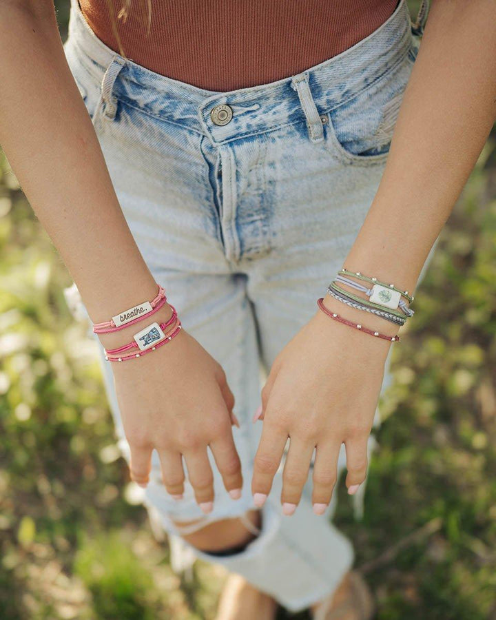 breathe. Lovely Bracelet - MudLOVE