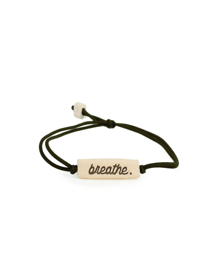 breathe. Lovely Bracelet - MudLOVE