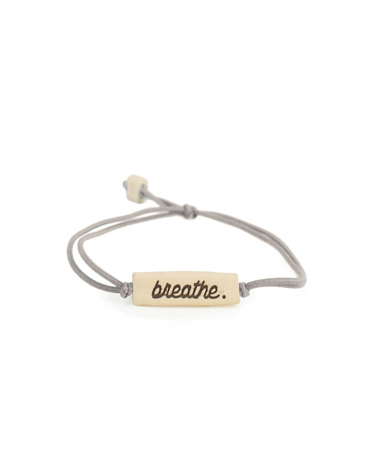 breathe. Lovely Bracelet - MudLOVE