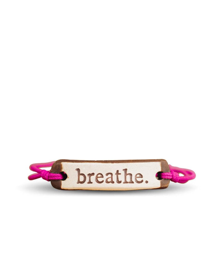 breathe. Original Bracelet - MudLOVE