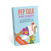 Load image into Gallery viewer, Pep Talk Postcard Book
