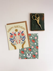 Birthday Flowers Card