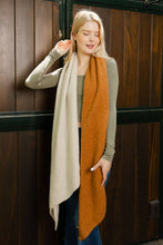 Load image into Gallery viewer, Cozy Double Tone Scarf: Lavender/Green
