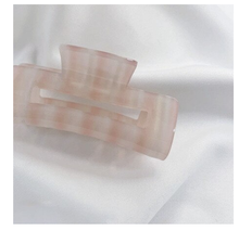 Load image into Gallery viewer, Candy Stripe Hair Claw: Blue
