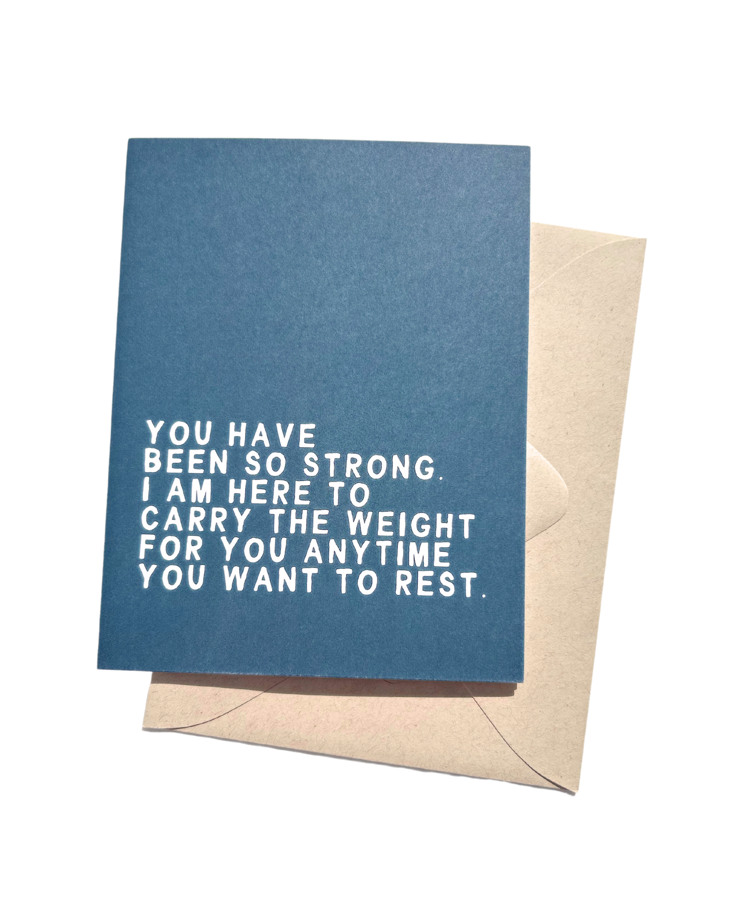 You Have Been So Strong Encouraging Grief and Sympathy Card