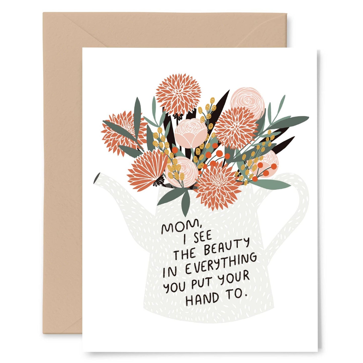 Mom Flowers Card