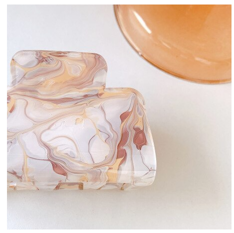 Marble Hair Claw : Brown