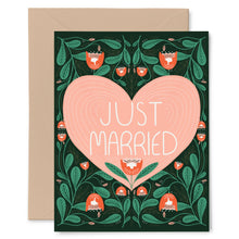 Load image into Gallery viewer, Just Married Card
