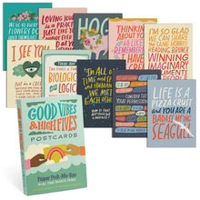 Load image into Gallery viewer, Good Vibes Postcard Book
